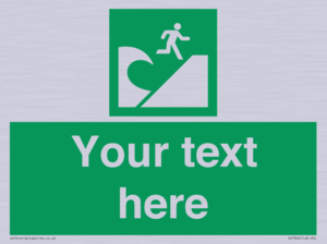 Custom Safe Condition Tsunami evacuation area